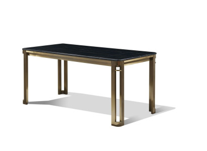 Eettafel Ontwerp Tafel Roestvrij Staal Moderne Decoratie Eetkamer Woonkamer Keuken