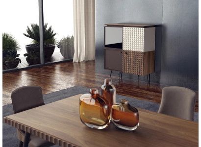 Eetkamer ontwerp dressoir luxe inrichting houten kast meubels nieuw