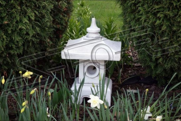 Feng Shui, tuinbeeld, sculptuur, Japanse betonnen tuindecoratie ontwerp huisfiguur