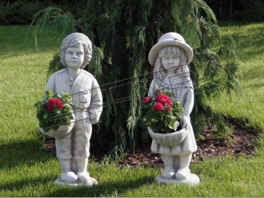 Figuur Bloempot Decoratie Plantbak Bloempotten Decor Figuur Tuin