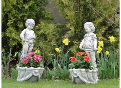 Figuur Bloembak Plant Decoratie Pot Bloempotten Figuur Decoratie Tuin