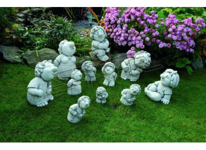 Figuur Bloempot Plantenpot Decoratie Figuur Bloempotten Decor Tuin