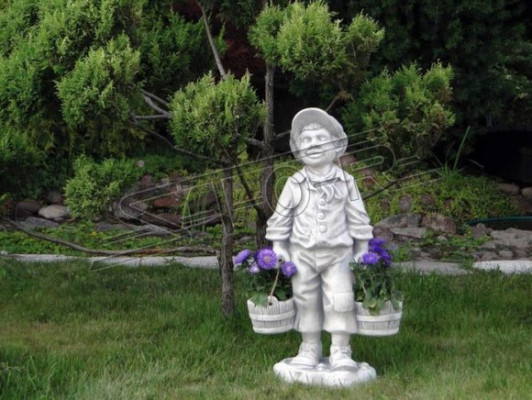 Figuur Decoratie Bloempot Plant Bloempotten Pot Decoratie Figuur Tuin