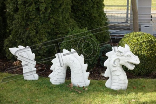 Figuur Slang Draak Tuin Standbeeld Sculptuur Sculpturen Figuren