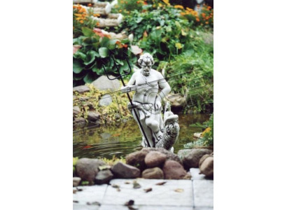 Fontein Figuur Standbeeld Antieke Figuren Sculptuur Standbeelden Sculpturen Tuin