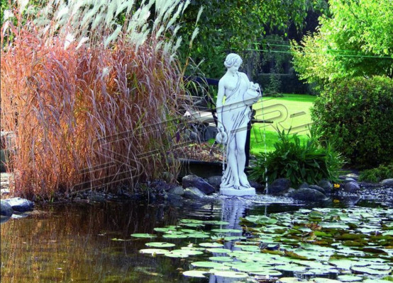 Fontein Figuur Standbeeld Figuren Sculptuur Beelden Antieke Sculpturen Tuin