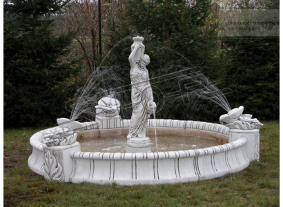 Fonteinen Figur Standbeeld Figuren Sculptuur Standbeelden Beelden Sculpturen Antiek Tuin