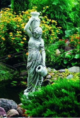 Fonteinen Figur Standbeeld Figuren Sculptuur Standbeelden Beelden Sculpturen Antiek Tuin