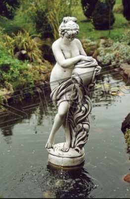 Fonteinen Figur Standbeeld Figuren Beeldhouwwerk Standbeelden Beeldhouwwerken Tuin Antiek