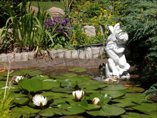 Bekkens figuur standbeeld figuren beelden sculptuur sculpturen tuin