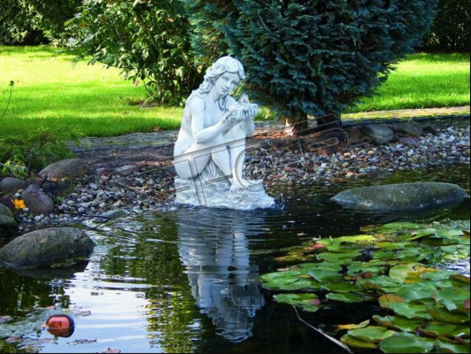 Fontein Vijver Figuur Eva Standbeeld Figuren Beelden Standbeelden
