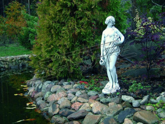 Fonteinen Vijver Figuur Eva Standbeeld Figuren Sculpturen Standbeelden Sculptuur