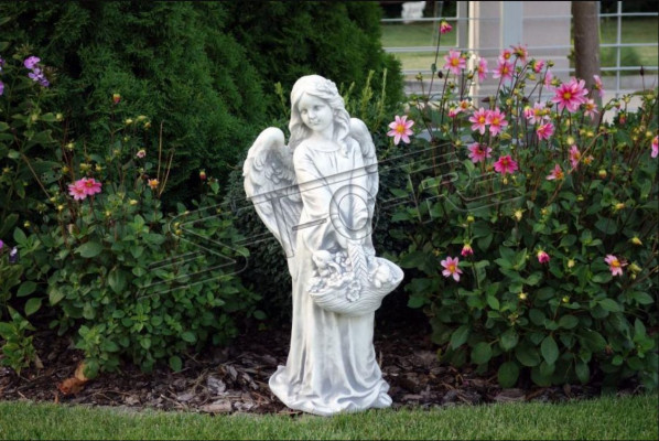 Vrouw 63cm sculptuur ontwerp figuur standbeeld tuinfiguren beelden.