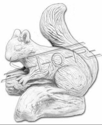 Tuindecoratie Eekhoorn standbeeld Sculptuur Figuren Sculpturen Ontwerp