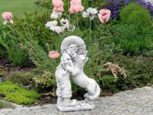 Tuindecoratie 63 cm standbeeld sculptuur beelden sculpturen ontwerper