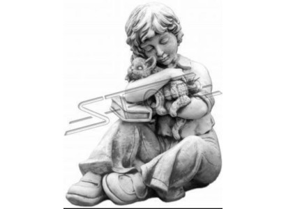 44cm Decoratieve sculptuur ontwerp beeld standbeeld tuinfiguren standbeelden