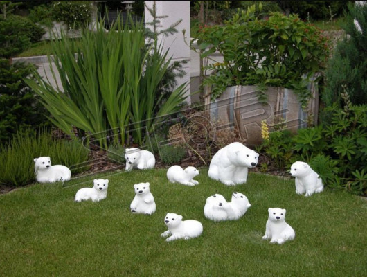 Tuindecoratie IJsbeer Standbeeld Sculptuur Figuren Beeldhouwwerken Ontwerper