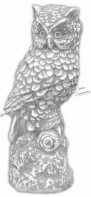 Tuindecoratie Uil Natuur Terras Steen Figuren Figuur Decoratief Standbeeld