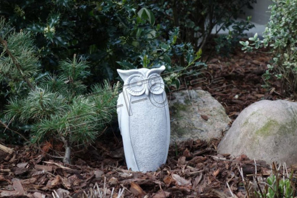 Tuindecoratie Uil Terras Steen Figuren Decoratieve Figuur Natuur Standbeeld