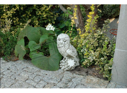 Tuindecoratie Uil Terras Steen Figuur Figuur Decoratie Standbeeld