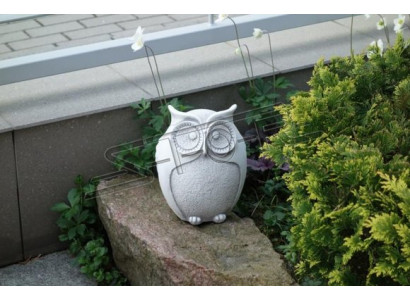 Tuindecoratie Uil Terras Steen Figuren Figuur Decoratief Natuur Standbeeld