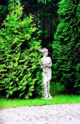 Tuindecoratie Vrouw 60cm Terras Steen Figuren Beeld Deco