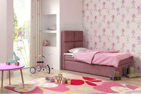 Hotelbed Boxspring Blauw Design Bed Grote Bekleding Huwelijk Luxe Bedden