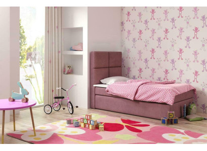 Hotelbed Boxspring Blauw Design Bed Grote Bekleding Huwelijk Luxe Bedden