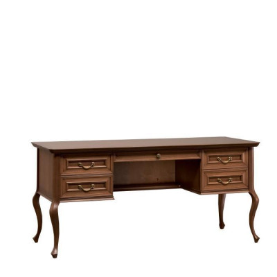 Klassiek bureau met luxestoel Luxe kantoorinrichting Houten meubels