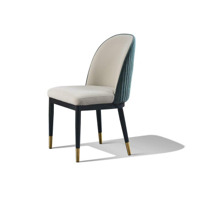 Klassieke stoel Moderne stijl Fauteuil Lounge Club Zitkussen Ontwerp Hout