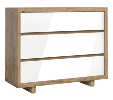 Compleet slaapkamer set Bed Nachtkastje Kledingkast Commode Design 5 dlg.