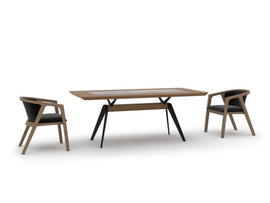 Luxe eetkamerset 8-delig eettafel Compleet stoelen dressoir met 2x spiegel Nieuw