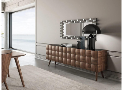 Luxe dressoir met spiegel eetkamer compleet ingericht design meubels