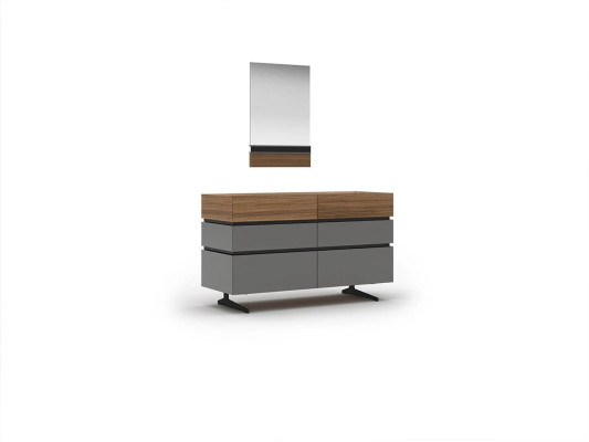 Moderne meubels slaapkamer luxe dressoir dressoir met spiegeldesign