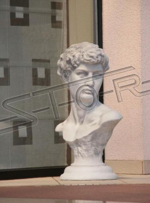 Alexander de Grote buste standbeeld figuren figuur sculptuur sculpturen