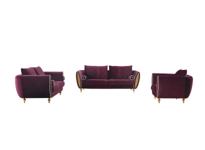 Bank Bankbekleding 2-zitsbanken Bankstellen Zitcombinaties Designclub Fluweel