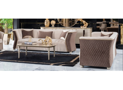 Bankstel Driepersoonsbank Banken Bank Luxe 3+3 Zitbankenset Bank Bekleding