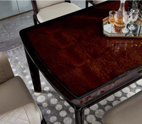 Eettafel Bruin Designer Tafels Modern Design Meubels Luxe Eetkamer