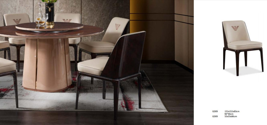 Eettafel Bruin Ronde Tafels Ontwerp Meubels Luxe Eettafel Keuken