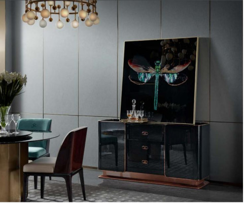 Stoelenset Eetkamer Lichtblauwe Stoel 4x Armstoel Modern Design Meubels Luxe Stoelen