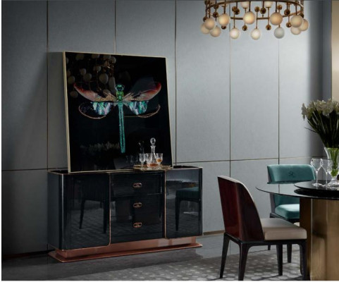 Stoel Blauw Eetkamer Moderne Stoelen Design Meubelen Luxe Ontwerper Inrichting Nieuw