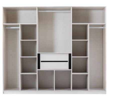 Bed Nachtkastje Kledingkast 6-delige Slaapkamer Set Design Luxe Kruk Modern