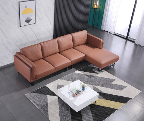 Leren bank Bank Bankstel Hoekbank Hoekstel Ontwerp Modern Decor Bankstel