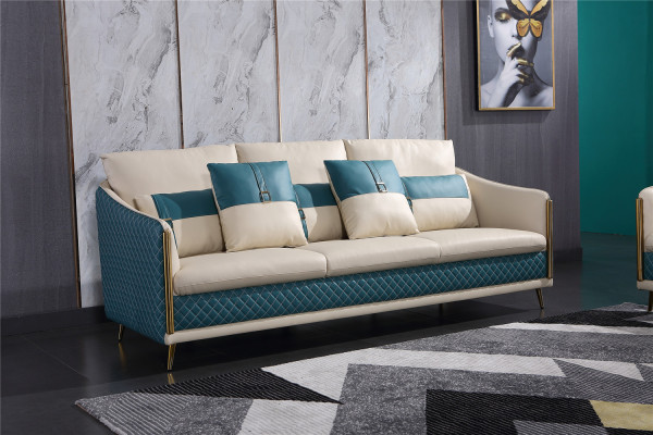 Sofaset van 3+2 zitsbanken, ontwerpbank, gestoffeerde banken, bankdecoratie, modern.