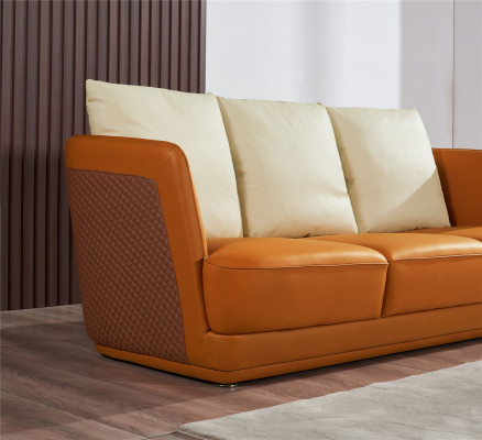 Sofa set 3 + 2 zits leren bank bank woonlandschap set ontwerp