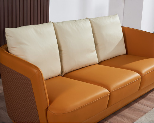 Sofa set 3 + 2 zits leren bank bank woonlandschap set ontwerp
