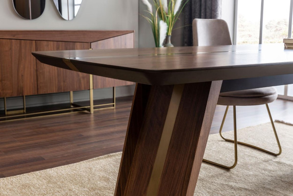 Eethoek Eettafel Eethoek Eetkamer Stoelen Dressoir 7-delig Hout Bruin