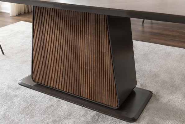 Eetgroep Eetkamer Eettafel Tafel Stoelen Set 7-delig Hout Bruin Nieuw