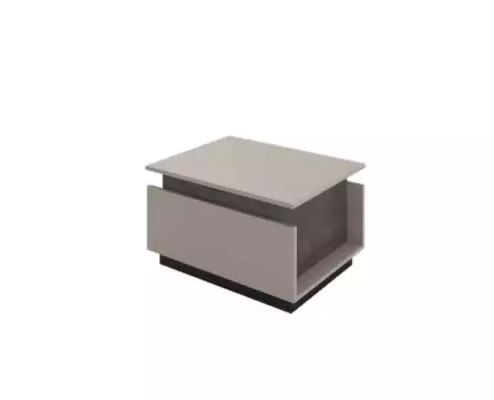 Grijze kantoorinrichting bureau dressoir kantoormeubilair Modern Hout