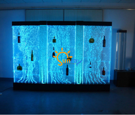 LED plank bar watermuur decoratieve kolom verlichte waterwanden bargalon